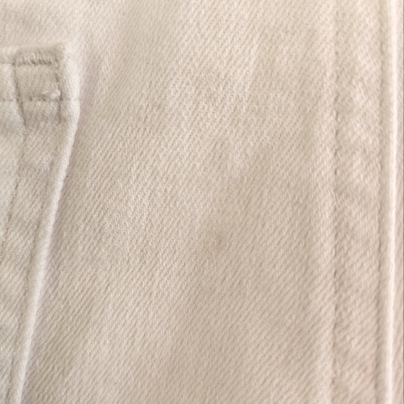 Gap white denim shortalls - Picture 3 of 3